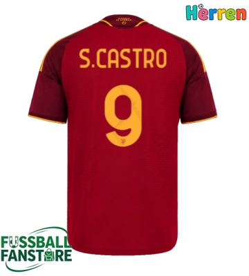 AS Roma Santiago Castro #9 Replik Heimtrikot 2026-27 Kurzarm